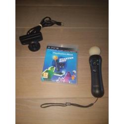 Playstation 3 met 2 controllers en gitaar