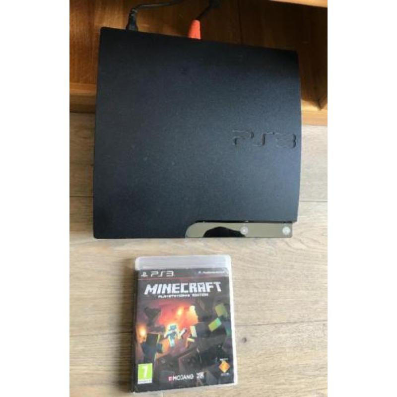 Sony PlayStation 3 Slim 120GB met gratis Minecraft game!