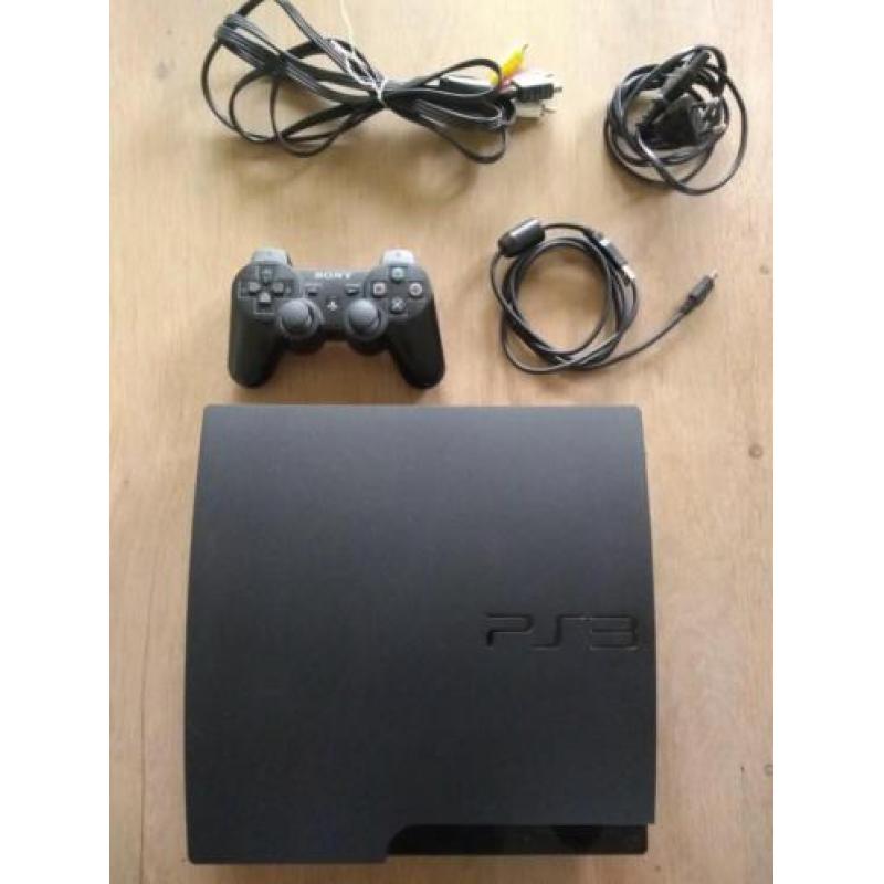 Playstation 3 slim 160GB met games