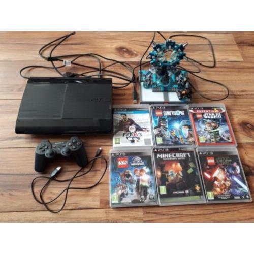 Playstation3 met 6 spellen igst