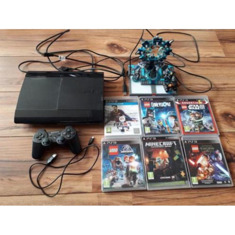 Playstation3 met 6 spellen igst