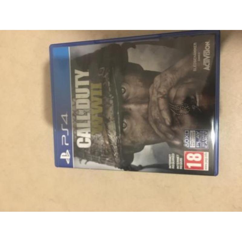 Ps4 + Microfoon + Cod Ww II