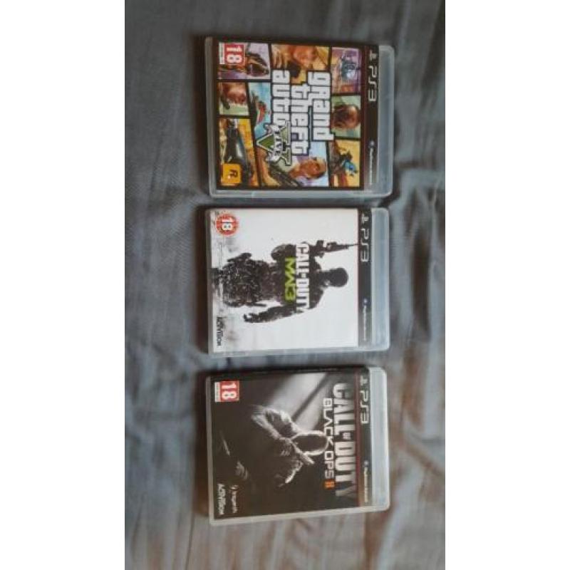 Ps3 zonder controllers met games