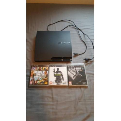 Ps3 zonder controllers met games