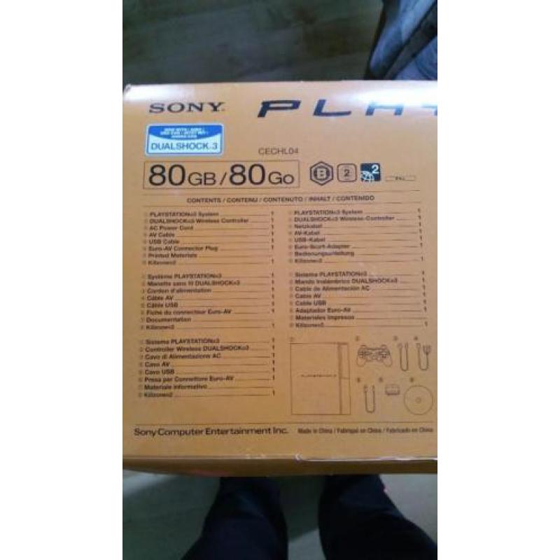 Ps3 80gb met 2 controllers