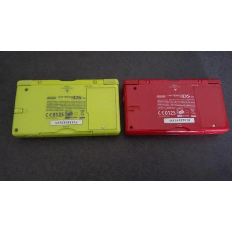 2x Nintendo DS Lite met spelletjes