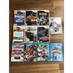 Wii U 32GB + 2 extra controllers + 11 spellen