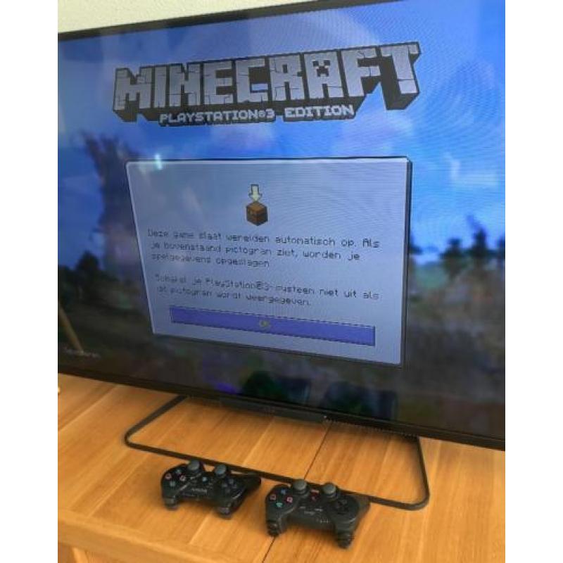 Sony PlayStation 3 Slim 120GB met gratis Minecraft game!