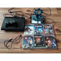 Playstation3 met 6 spellen igst