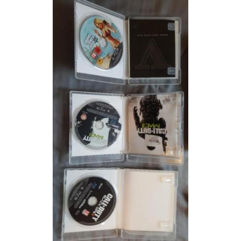 Ps3 zonder controllers met games