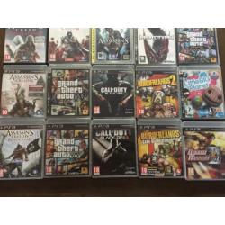 playstation 3 met 20 games en 2 controllers (originele doos)
