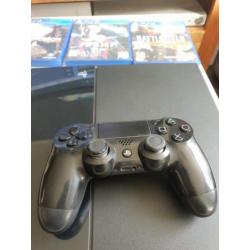 Playstation 4 500gb cuh-1116a met 1 controller en 3 games
