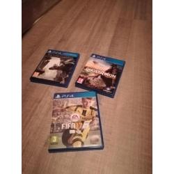 Playstation 4 slim 1TB met 1 controller en 3 games