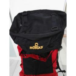 Nomad 55lt rugzak tracking rood/zwart