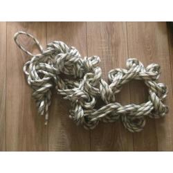 Diverse klimmaterialen, oa Petzl Slings, katrollen, karabine