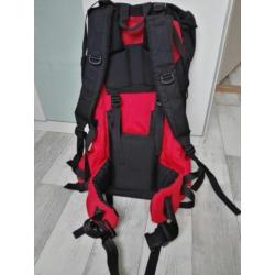 Nomad 55lt rugzak tracking rood/zwart