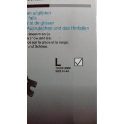 Antislipzolen maat - 41/44 nieuw voor onder uw schoen.