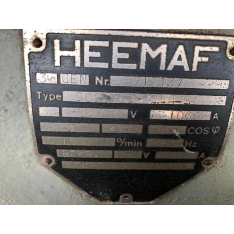 DAF 575 65 kVA generatorset
