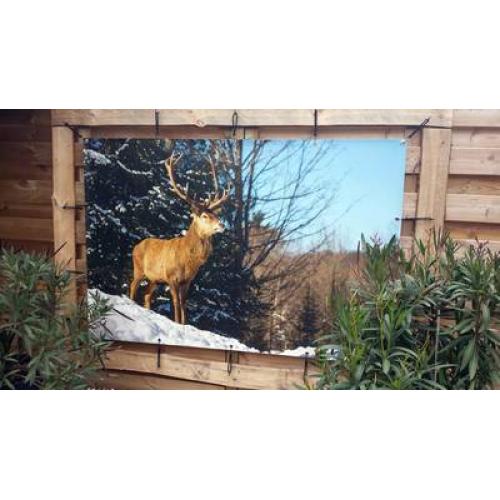 Buitenposter 100x300 cm