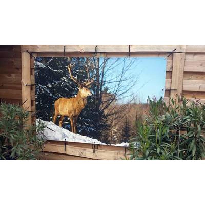 Buitenposter 100x300 cm